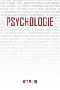 Psychologie Notizbuch