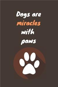 Dogs are miracles with paws