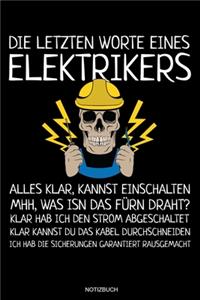 Die Letzten Worte Eines Elektrikers