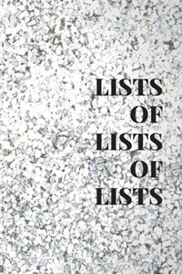 Lists of Lists of Lists