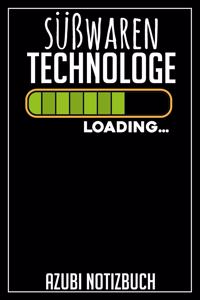 Süßwaren Technologe Loading... Azubi Notizbuch