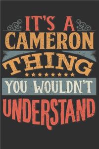 It's A Cameron You Wouldn't Understand