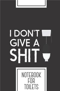 Notebook for Toilets