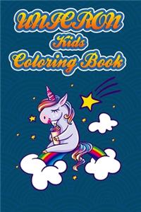 unicorn kids coloring book