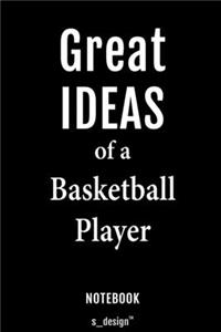 Notebook for Basketball Players / Basketball Player