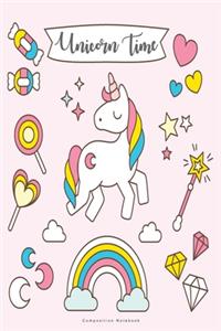 Unicorn Time Composition Notebook