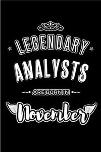 Legendary Analysts are born in November