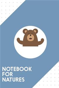 Notebook for Natures