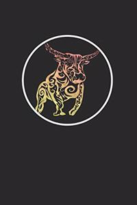 Stier Notizbuch