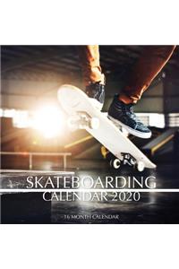 Skateboarding Calendar 2020