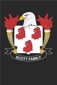 Scott: Scott Coat of Arms and Family Crest Notebook Journal (6 x 9 - 100 pages)