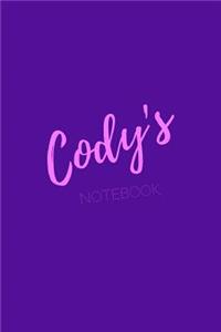 Cody's Notebook