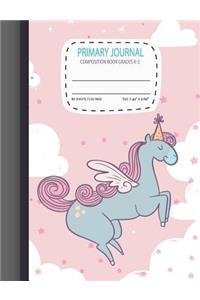 primary journal composition book grades k-2