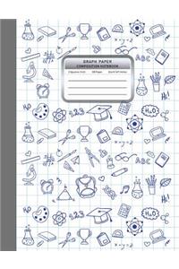 Graph Paper Composition Notebook