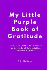 My little Purple Book of Gratitude