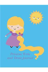 Princess Write and Draw Journal