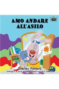 Amo andare all'asilo