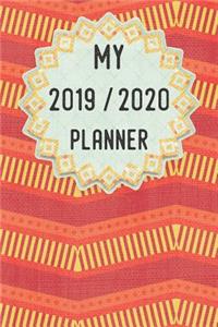 My Planner 2019 - 2020