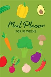 Meal Planner for 52 Weeks