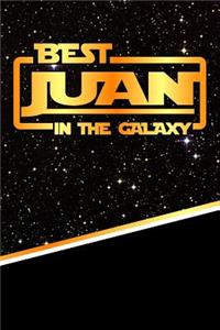 Best Juan in the Galaxy: Draw and Write Journal Writing Drawing Notebook Featuring 120 Pages 6x9