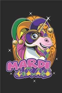 Mardi Gras Unicorn with Mask