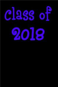 Class of 2018