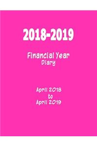 2018-2019 Financial Year Diary