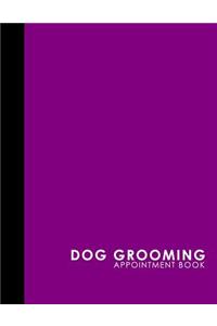 Dog Grooming Appointment Book