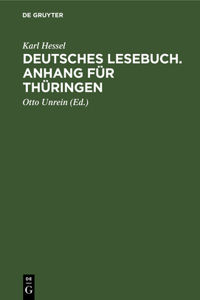 Deutsches Lesebuch. Anhang Für Thüringen