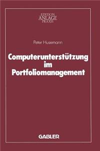 Computerunterstützung Im Portfoliomanagement