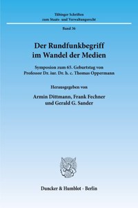 Der Rundfunkbegriff Im Wandel Der Medien