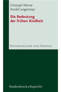 Die Bedeutung der fruhen Kindheit