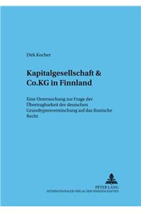 Kapitalgesellschaft & Co. Kg in Finnland