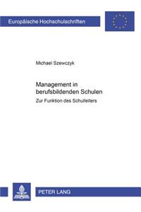 Management in Berufsbildenden Schulen