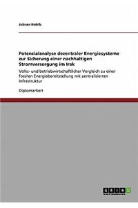 Potenzialanalyse dezentraler Energiesysteme zur Sicherung einer nachhaltigen Stromversorgung im Irak