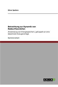 Dynamik von Redox-Flow-Zellen