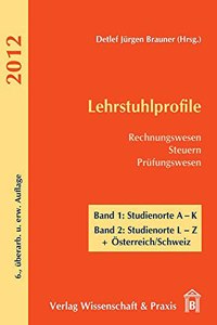 Lehrstuhlprofile 2012