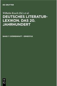 Durrenmatt - Ernestus