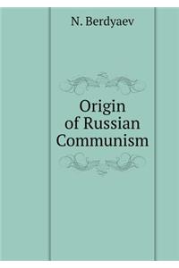 Origin of Russian Communism