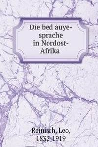 Die bedauye-sprache in Nordost-Afrika