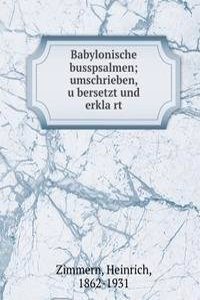 Babylonische busspsalmen