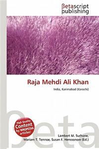 Raja Mehdi Ali Khan