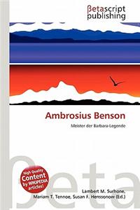 Ambrosius Benson