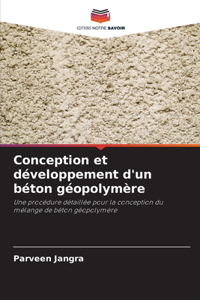 Conception et développement d'un béton géopolymère