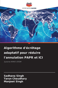 Algorithme d'écrêtage adaptatif pour réduire l'annulation PAPR et ICI