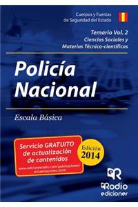 Temario Volumen 2. Policia Nacional