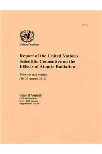 Report of the United Nations Scientific Committee on the Effects of Atomic Radiation