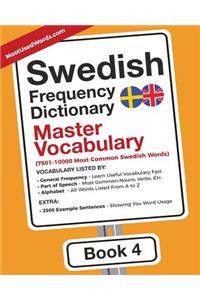 Swedish Frequency Dictionary - Master Vocabulary