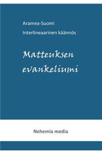 Aramea-Suomi interlineaari, Matteuksen evankeliumi