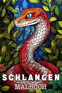 Schlangen Malbuch